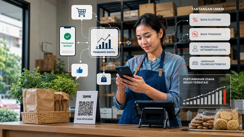 Transaksi Digital Belum Optimal Dongkrak UMKM
